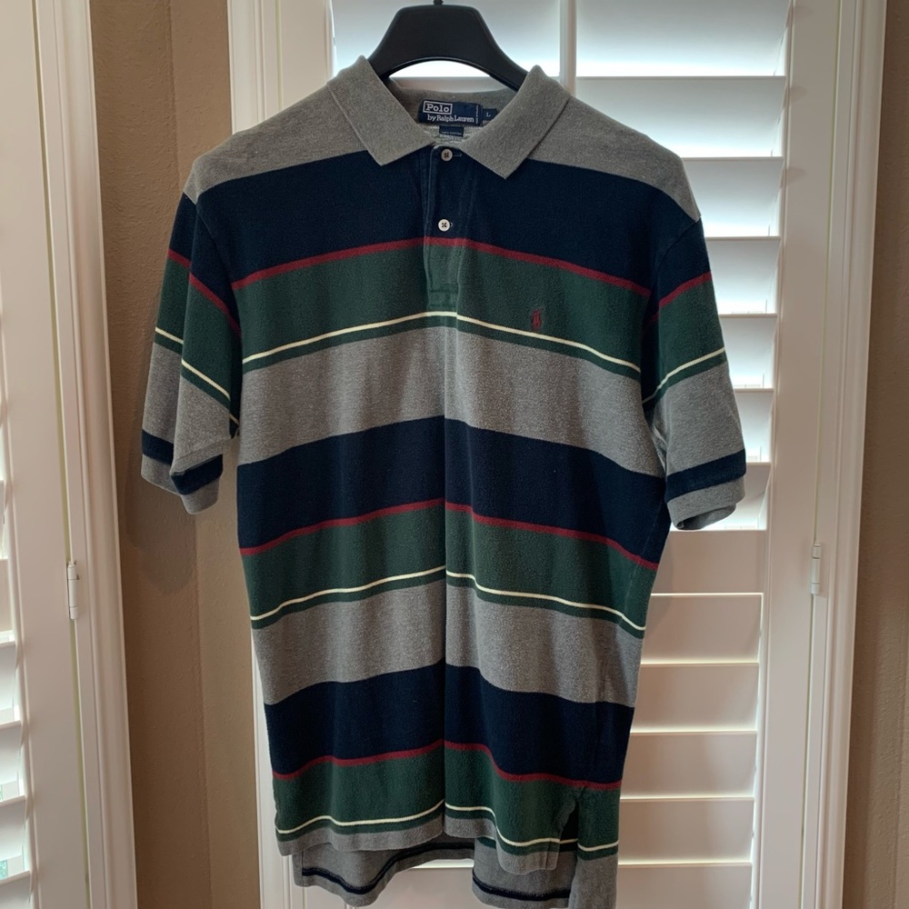 Vintage 90s Polo by Ralph Lauren Striped Shirt